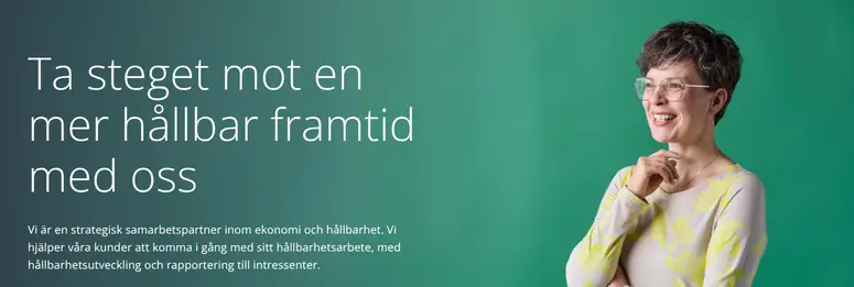 Skärmdump av Greensteps webbplats
