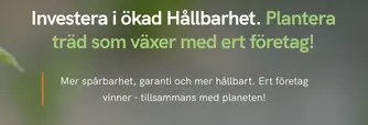 Skärmdump av Plantmores webbplats